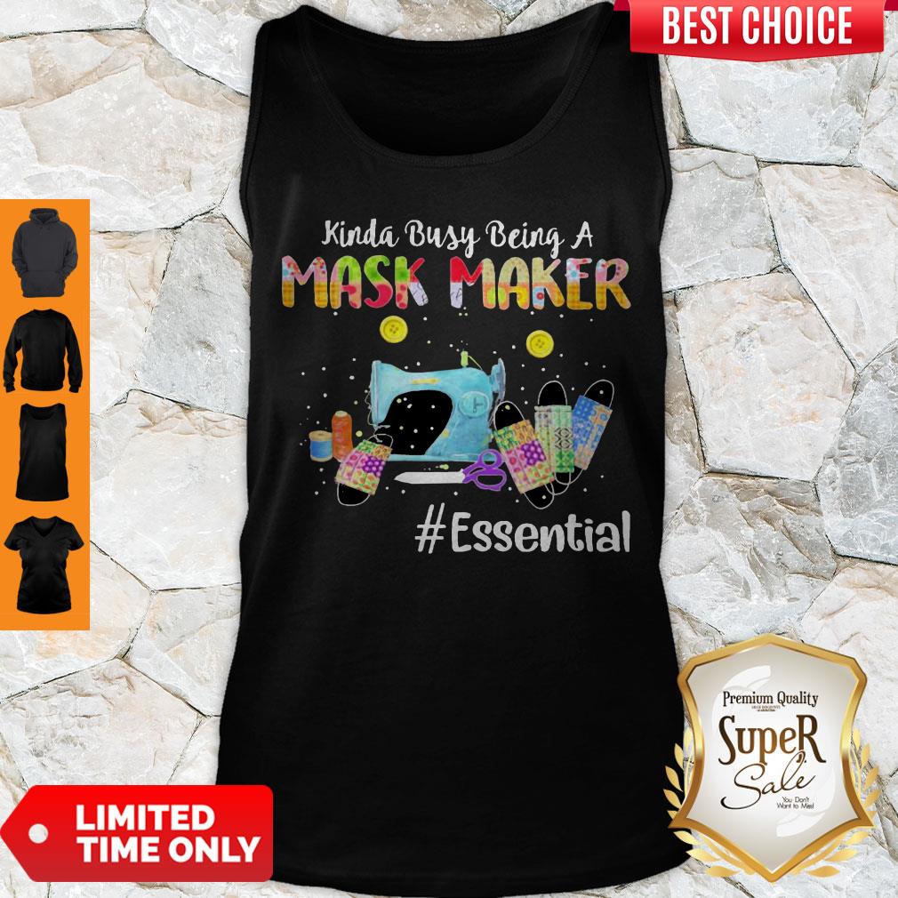 Nice Kinda Busy Being A Mask Maker Essential Shirt