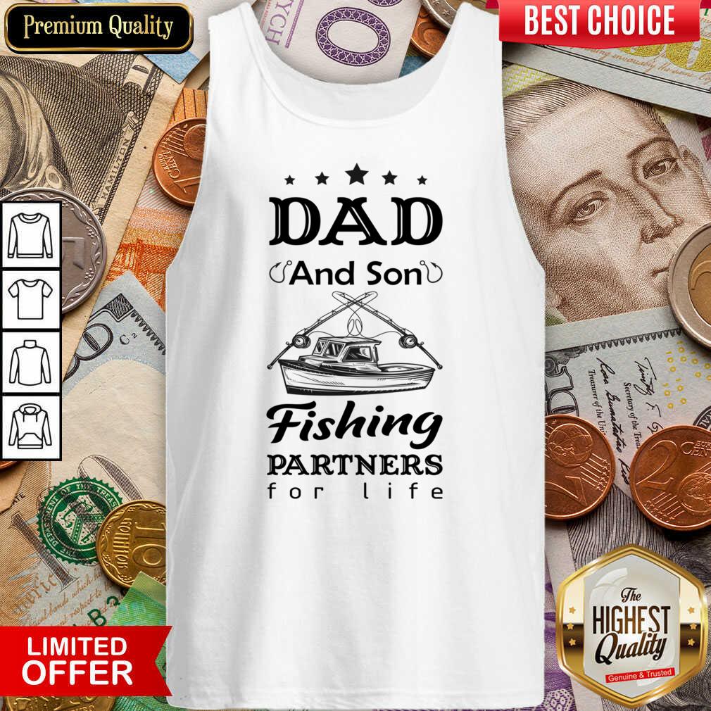 Dad And Son Fishing Partners For Life Shirt