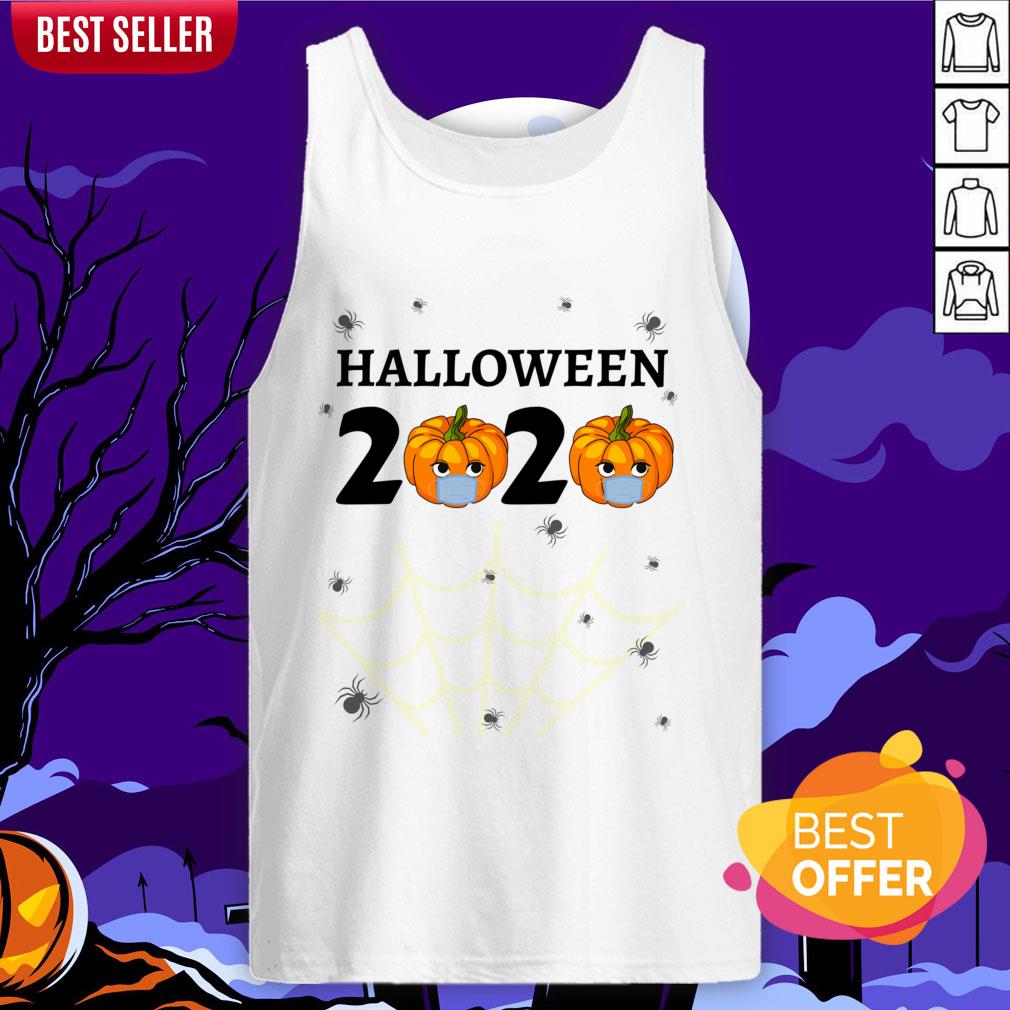 Halloween 2020 Design With Punkin Mask Quarantine Shirt