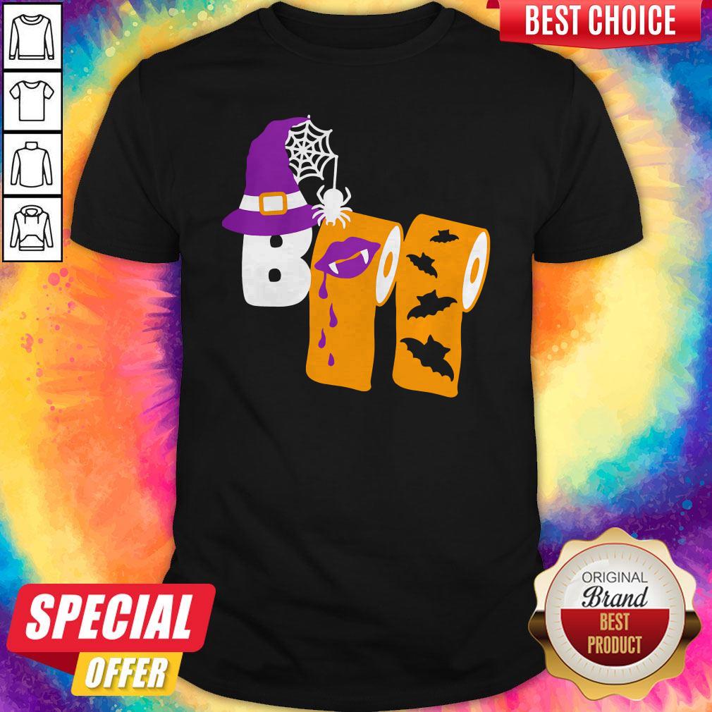 Halloween Boo Toilet Paper 2020 Quarantined Shirt