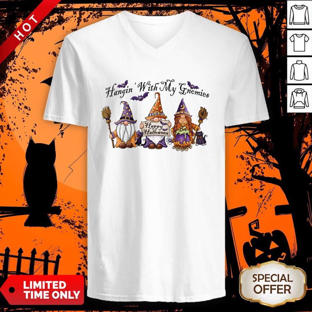 Halloween Hangin With My Gnomies Shirt
