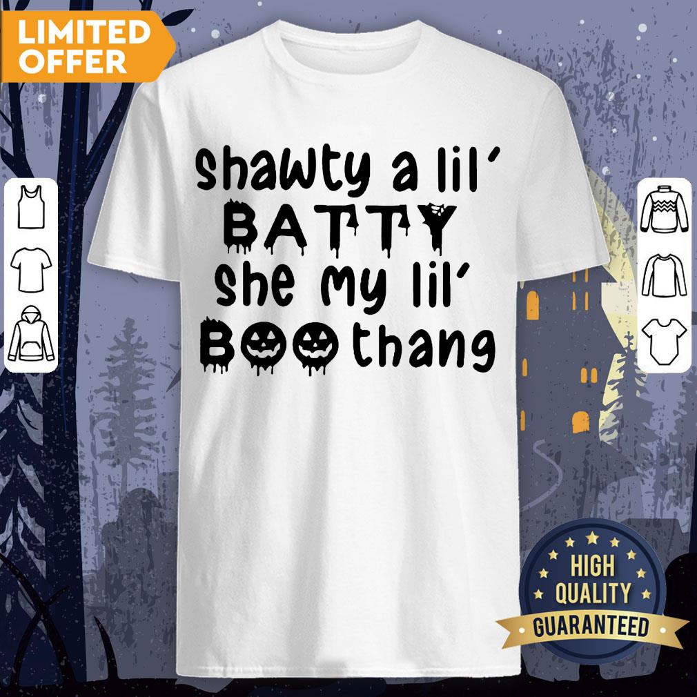 Halloween Shawty A Lil Batte She My Lil Boo Thang Shirt