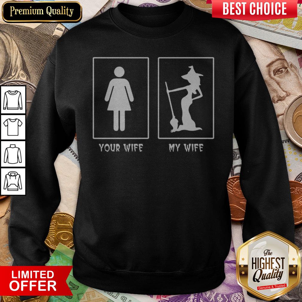 Halloween Witch Your Wife My Wife Shirt