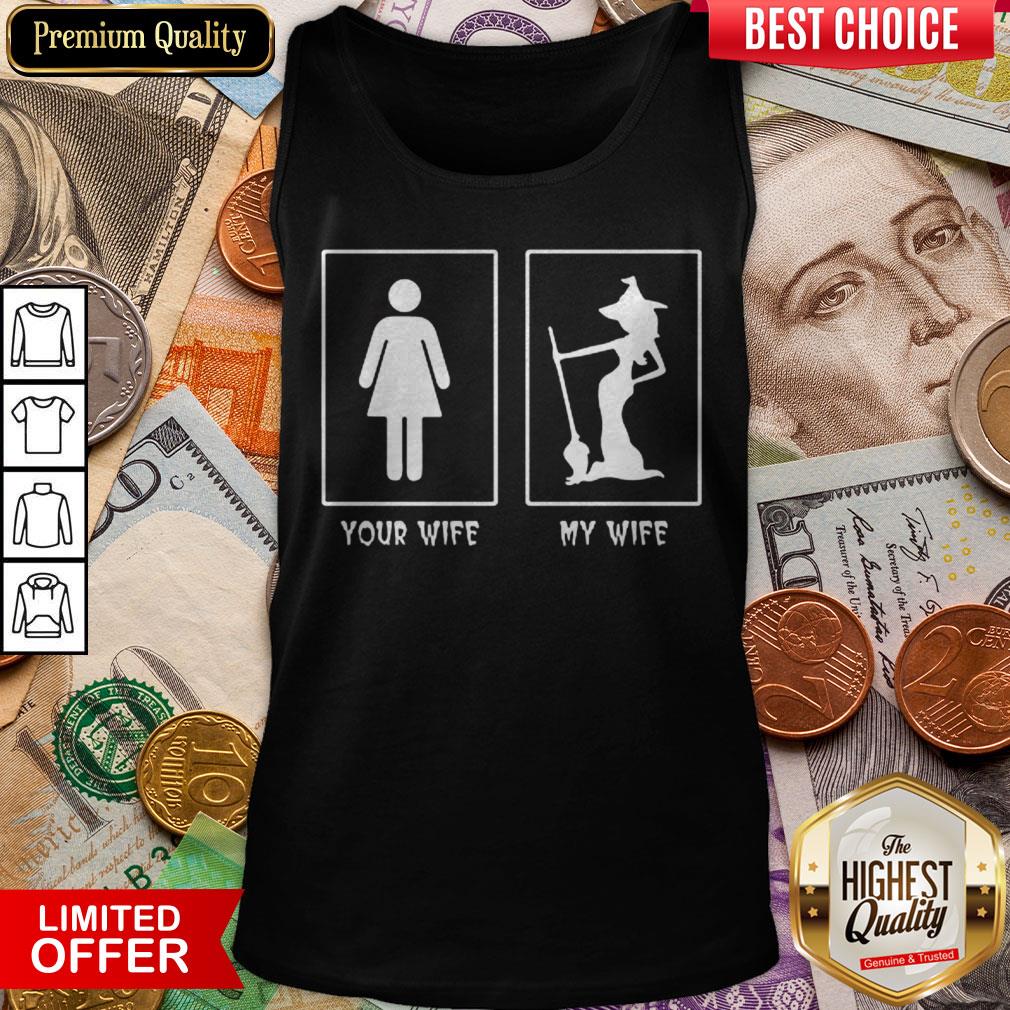 Halloween Witch Your Wife My Wife Shirt