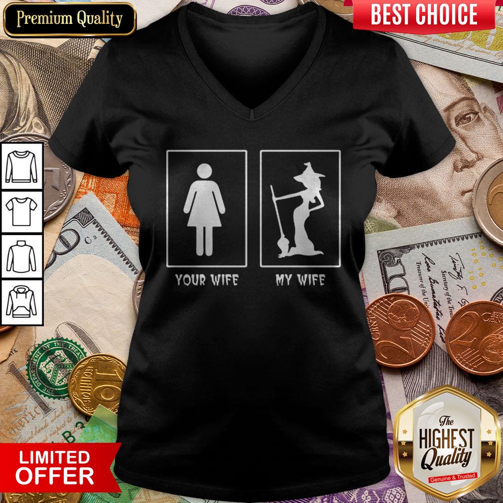 Halloween Witch Your Wife My Wife Shirt
