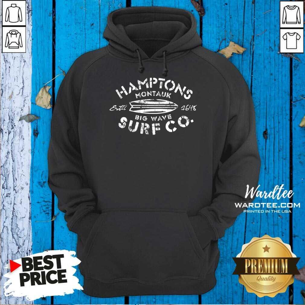 Hamptons Montauk Big Wave Surf Co Shirt