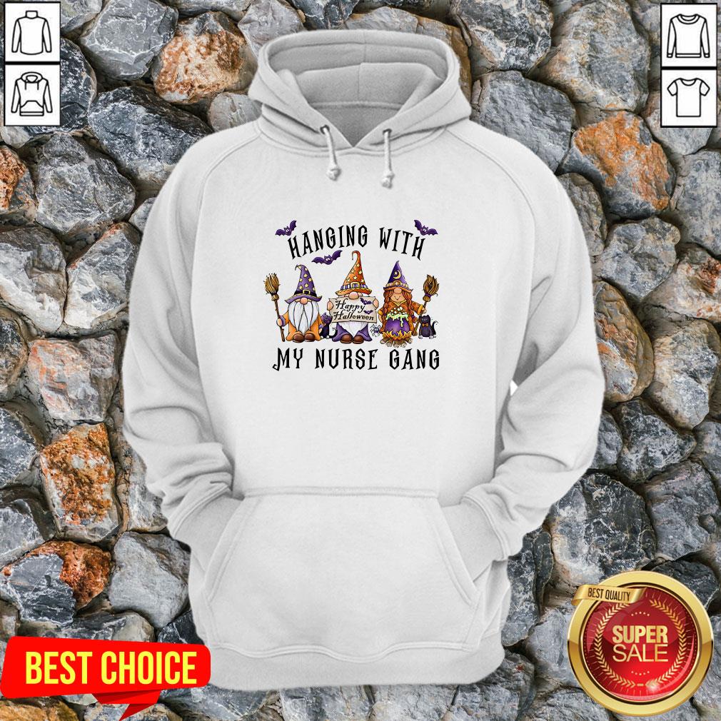 Hanging With My Nurse Gang Happy Halloween 2020 T-Shirt