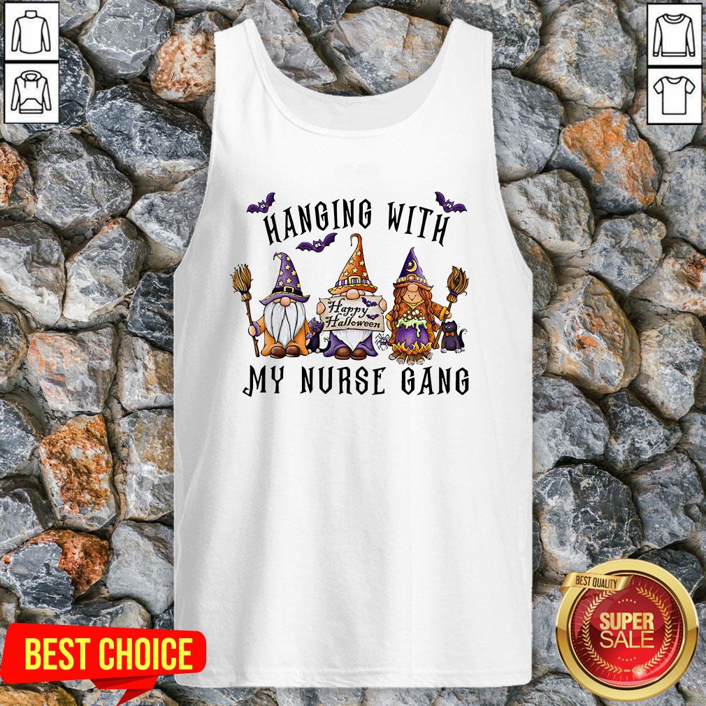 Hanging With My Nurse Gang Happy Halloween 2020 T-Shirt