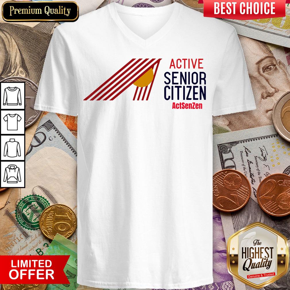 Happy ActSenZen Active Senior Citizen Active Grandparents Shirt