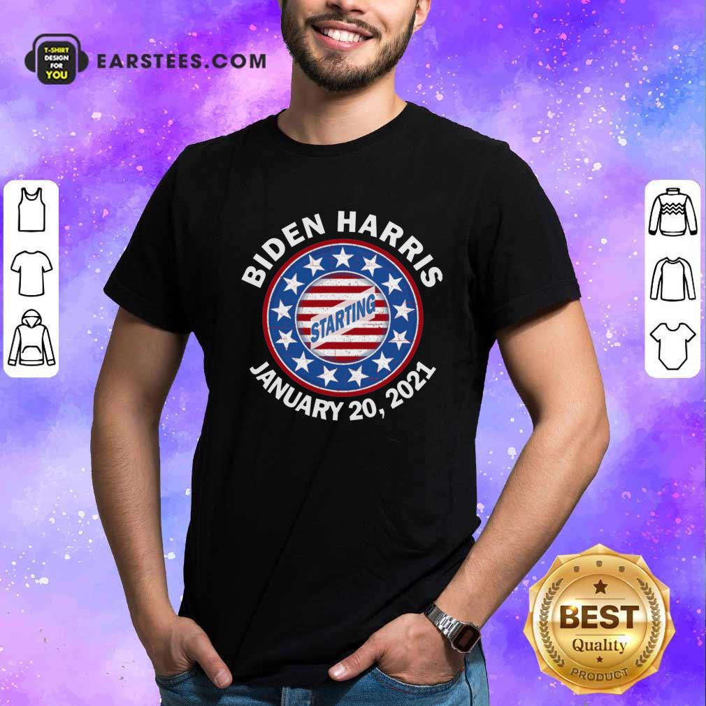 Happy Biden Harris January Inauguration American Flag Shirt
