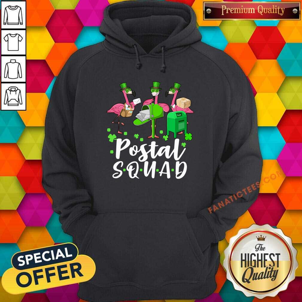 Happy Flamingo Postal Squad Shirt