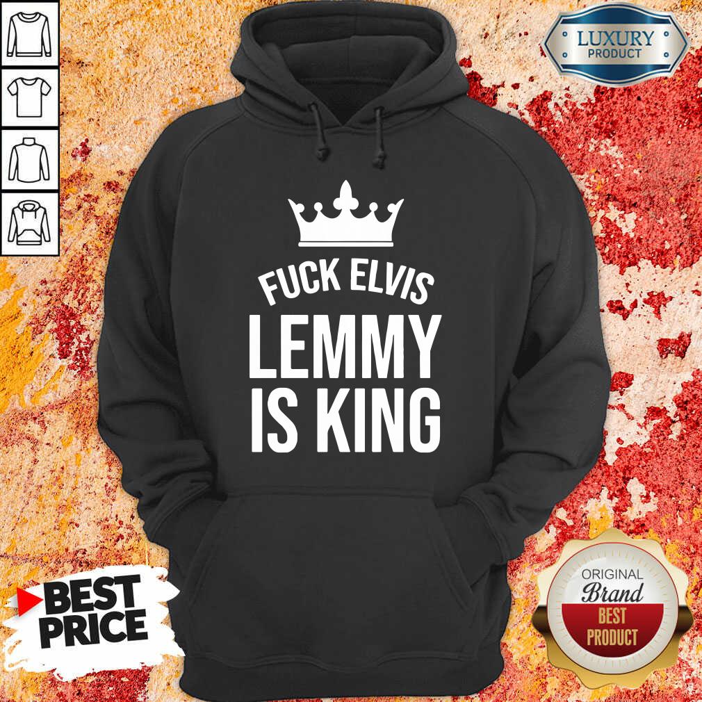 Happy Fuck Elvis Lemmy Is King Shirt