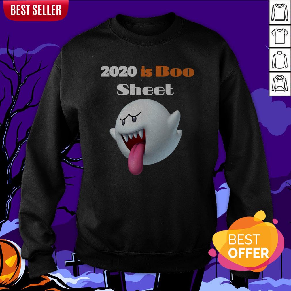 Happy Halloween Day 2020 Is Boo Sheet Shirt
