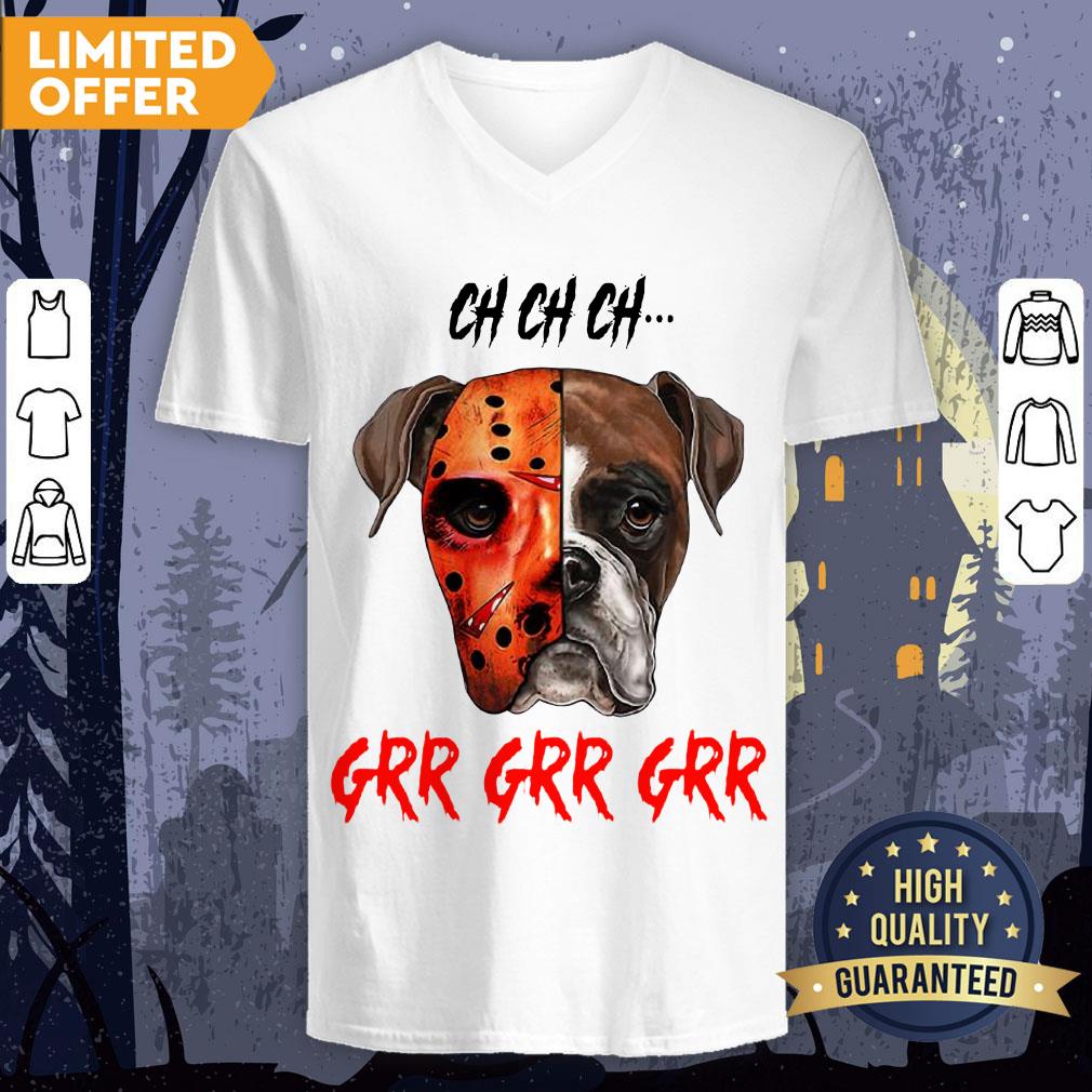 Happy Halloween Dog Ch Ch Ch Grr Grr Grr Shirt