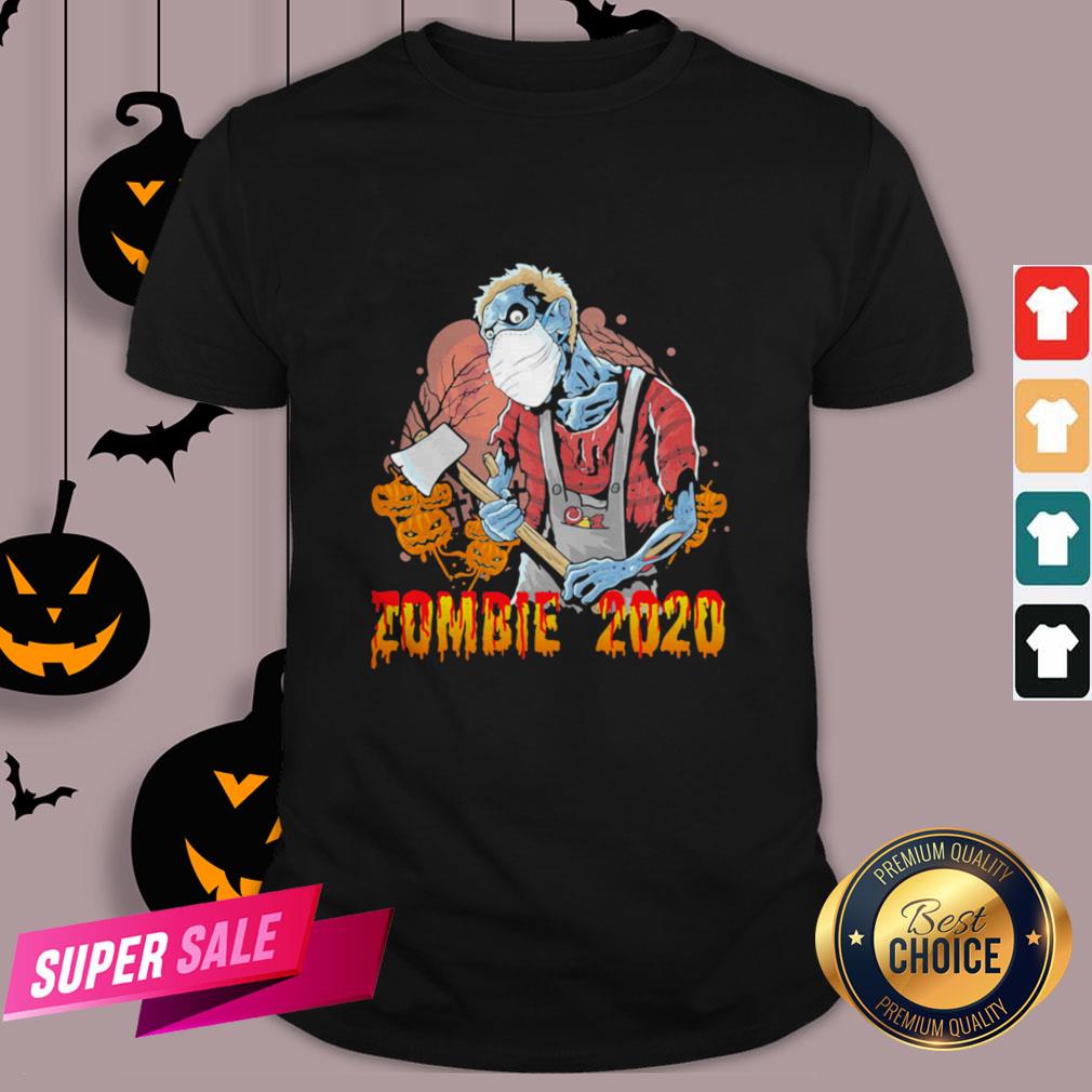 Happy Halloween Zombie Mask 2020 Pumpkins Shirt