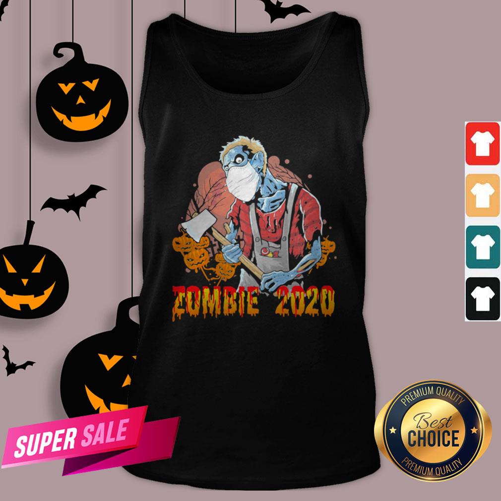Happy Halloween Zombie Mask 2020 Pumpkins Shirt