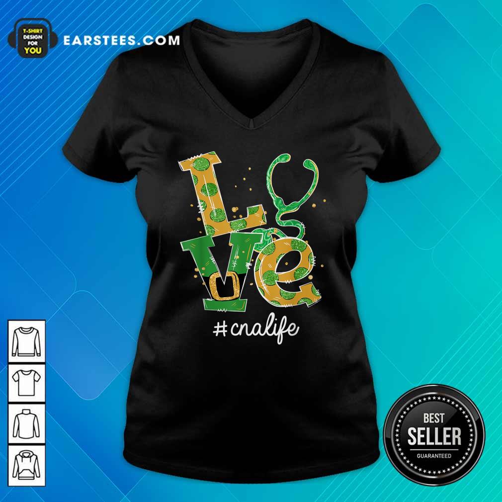 Happy Love Nurse CNA Life St Patricks Day Shirt