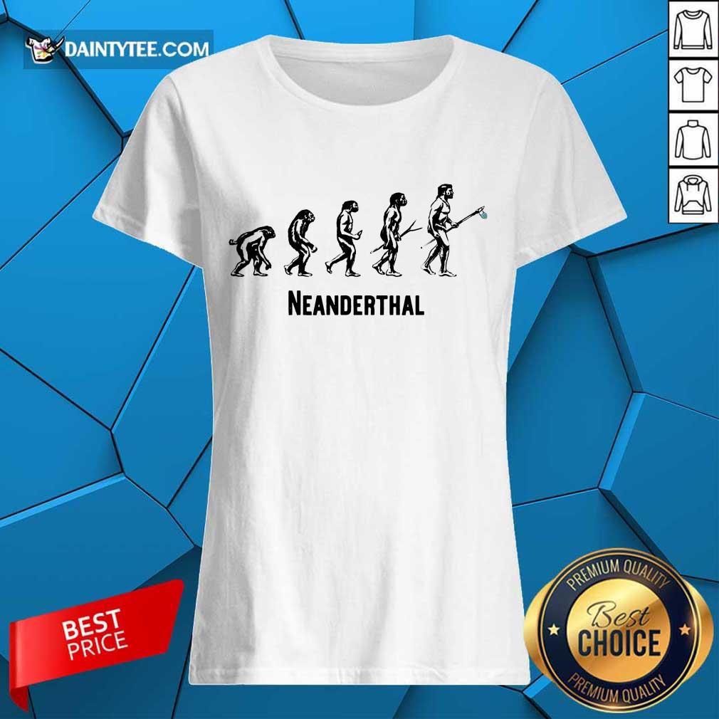 Happy Neanderthals Political Statement Carrying 52 Shirt