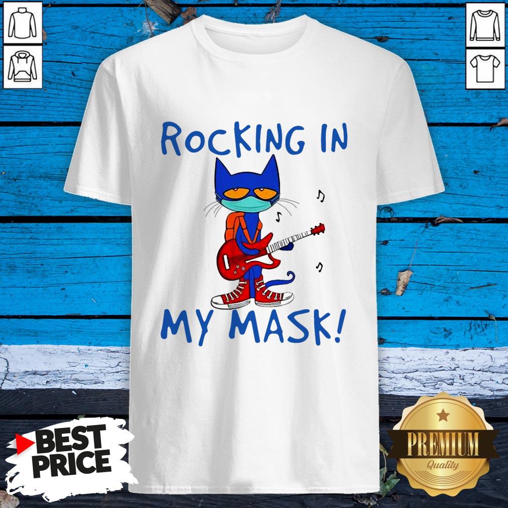 Happy Teacher Rocking In My Mask Shirt