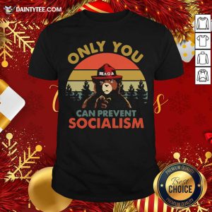 Perfect Bear Only You Can Prevent Socialism Vintage Shirt