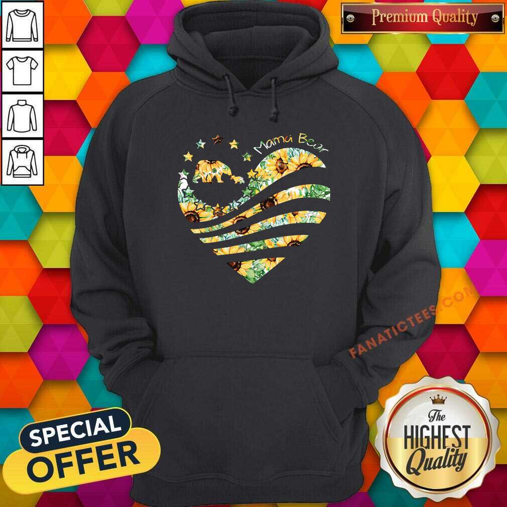 Heart Mama Bear Mother's Day Shirt