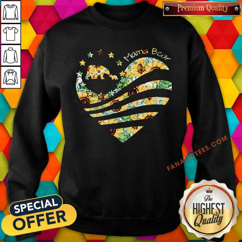 Heart Mama Bear Mother's Day Shirt