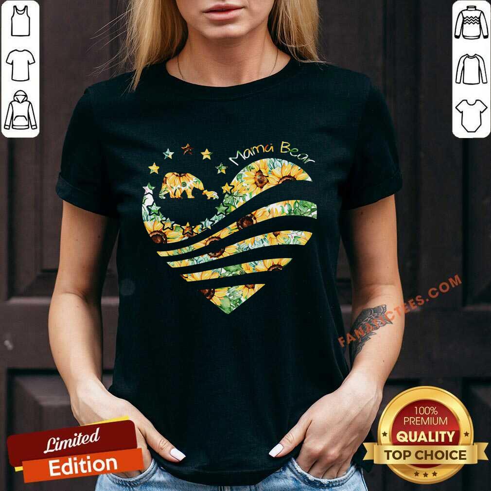 Heart Mama Bear Mother's Day Shirt