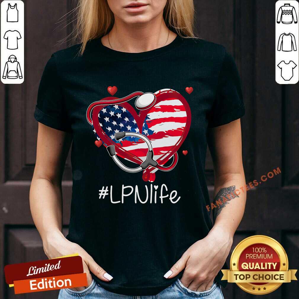 Heart Stethoscope LPN Life Shirt