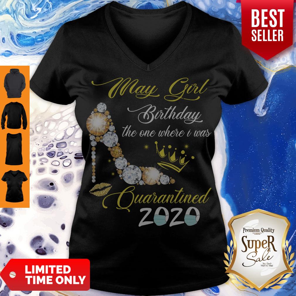 High Heel May Girl Birthday The One Where I Was Quarantined 2020 Shirt