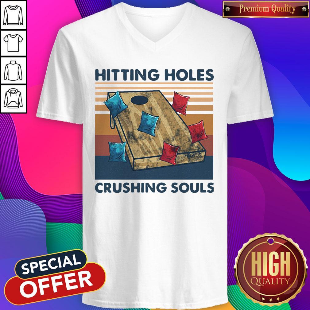 Hitting Holes Crushing Souls Vintage Shirt