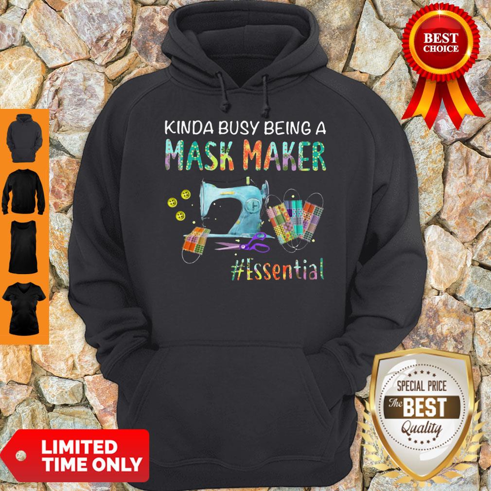 Awesome Kinda Busy Being A Mask Maker Essential Mask Shirt