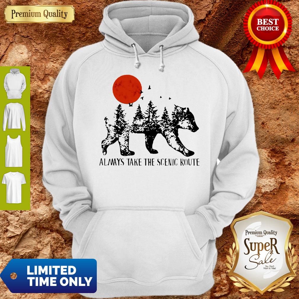 Official Bear Always Take The Scenic Route Shirt