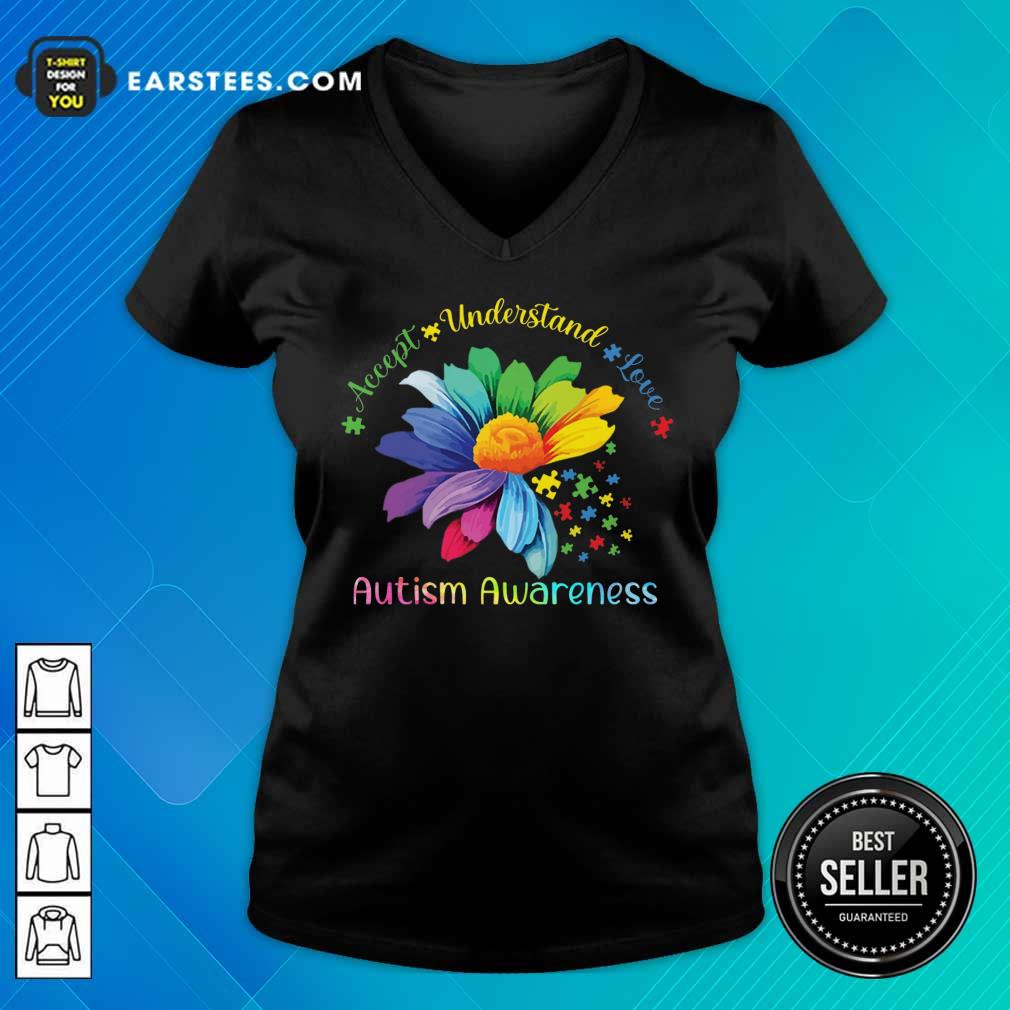 Hot Accept Understand Love Autism Awareness Shirt