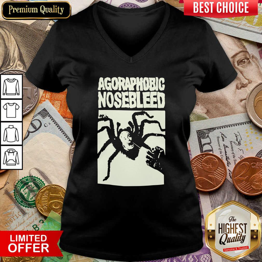 Hot Agoraphobic Nosebleed Spider Woman Shirt