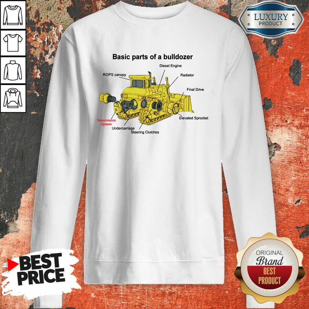 Hot Bulldozer Anatomy Shirt