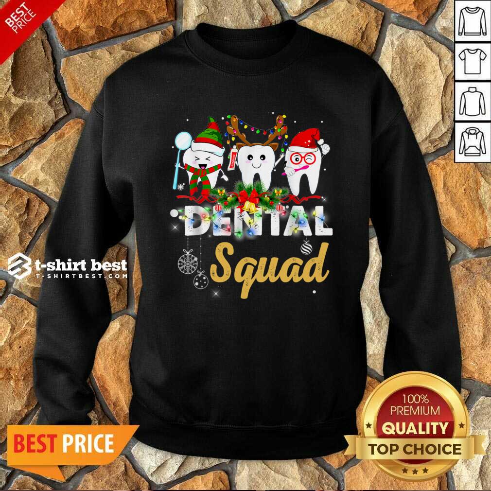 Hot Dental Squad Merry Christmas Shirt