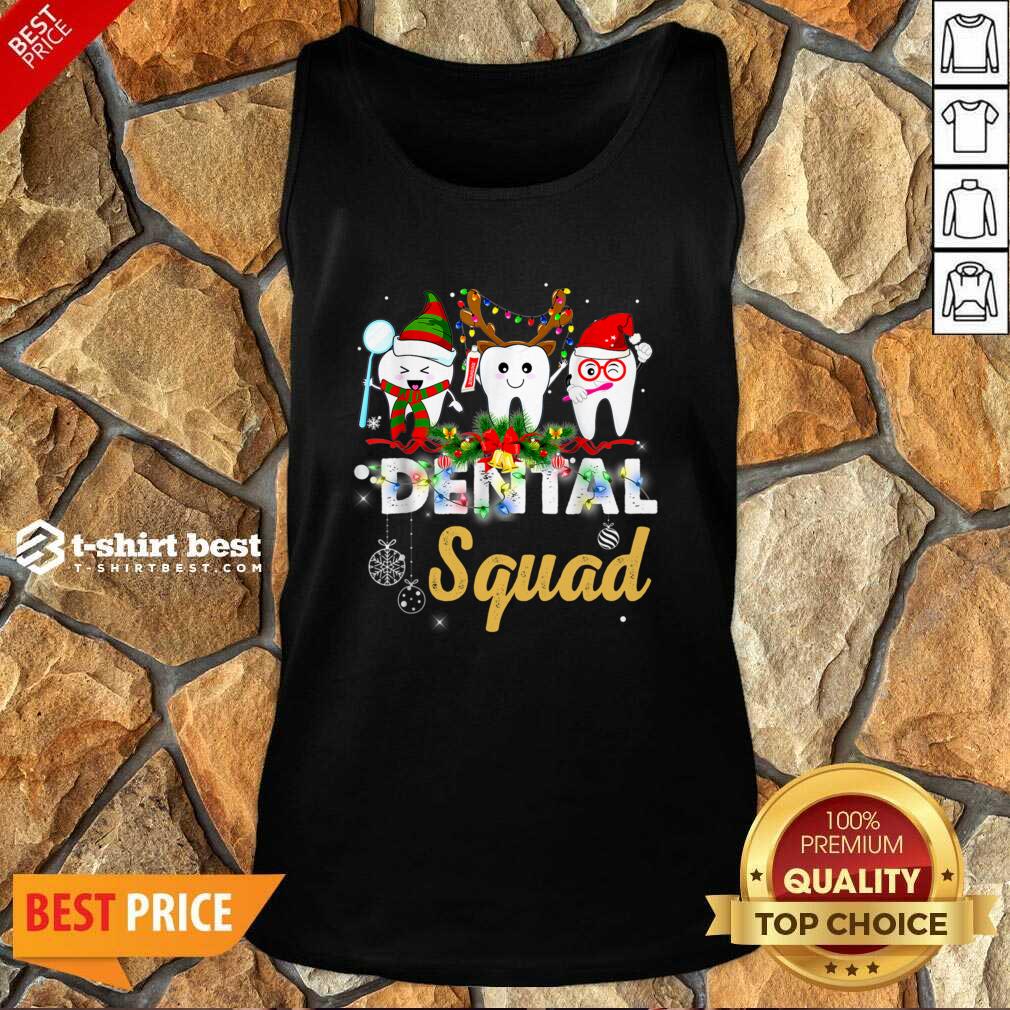 Hot Dental Squad Merry Christmas Shirt