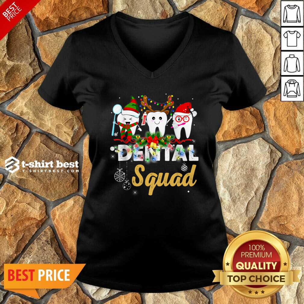 Hot Dental Squad Merry Christmas Shirt