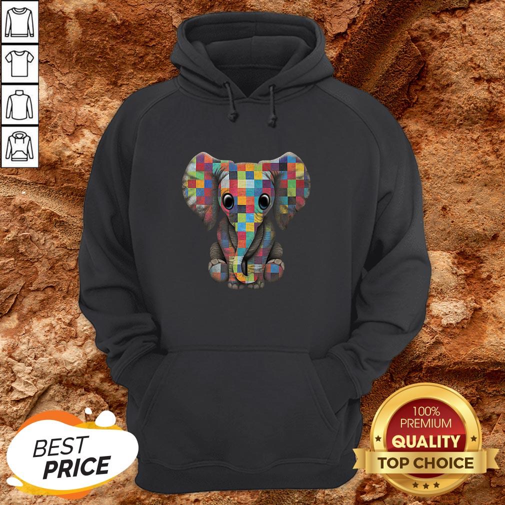 Hot Elephant With Autism Shirt