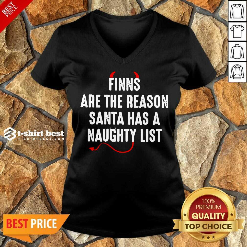 Hot Finns Are The Reason Santa Has A Naughty List Shirt