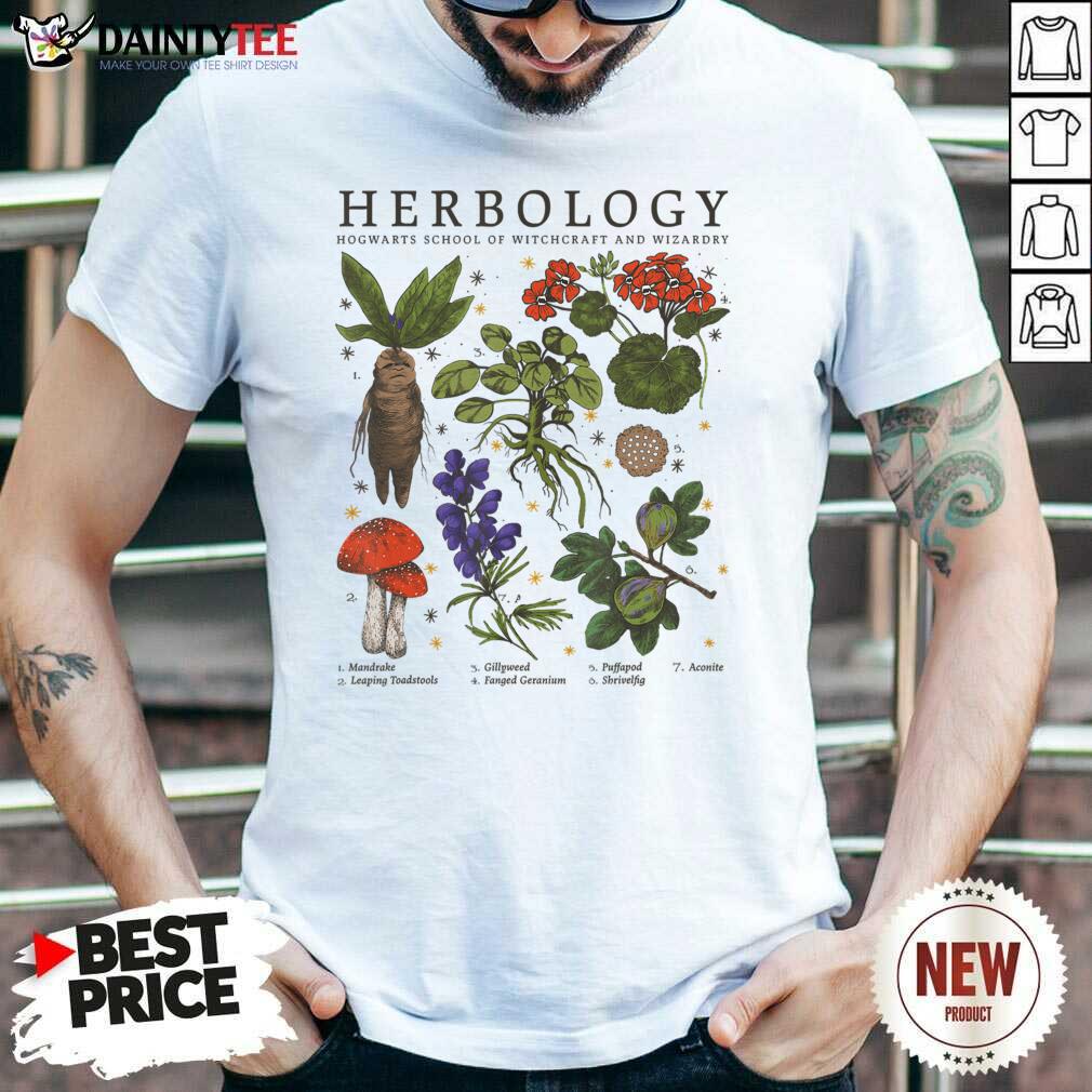 Hot Harry Potter Herbology Plants Shirt
