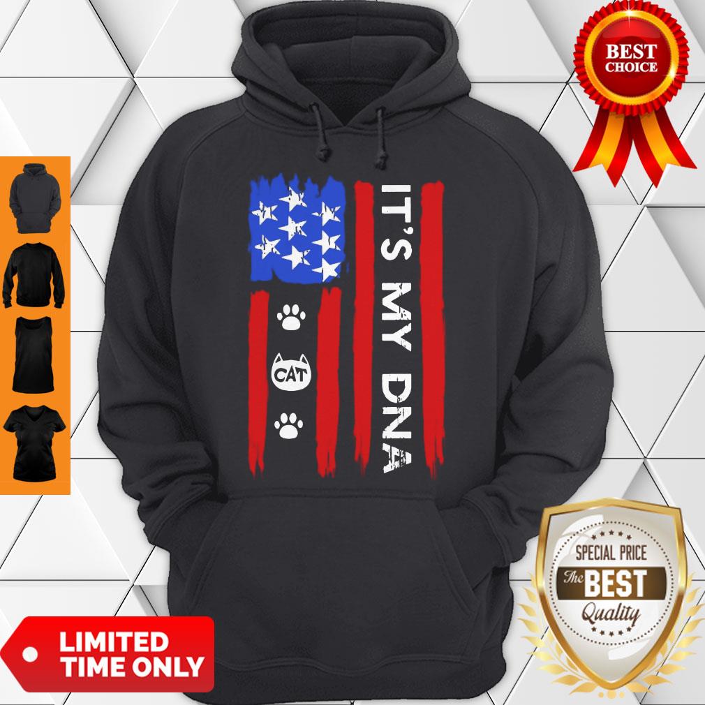Hot Independence Day Its My DNA Cat Paw Shirt