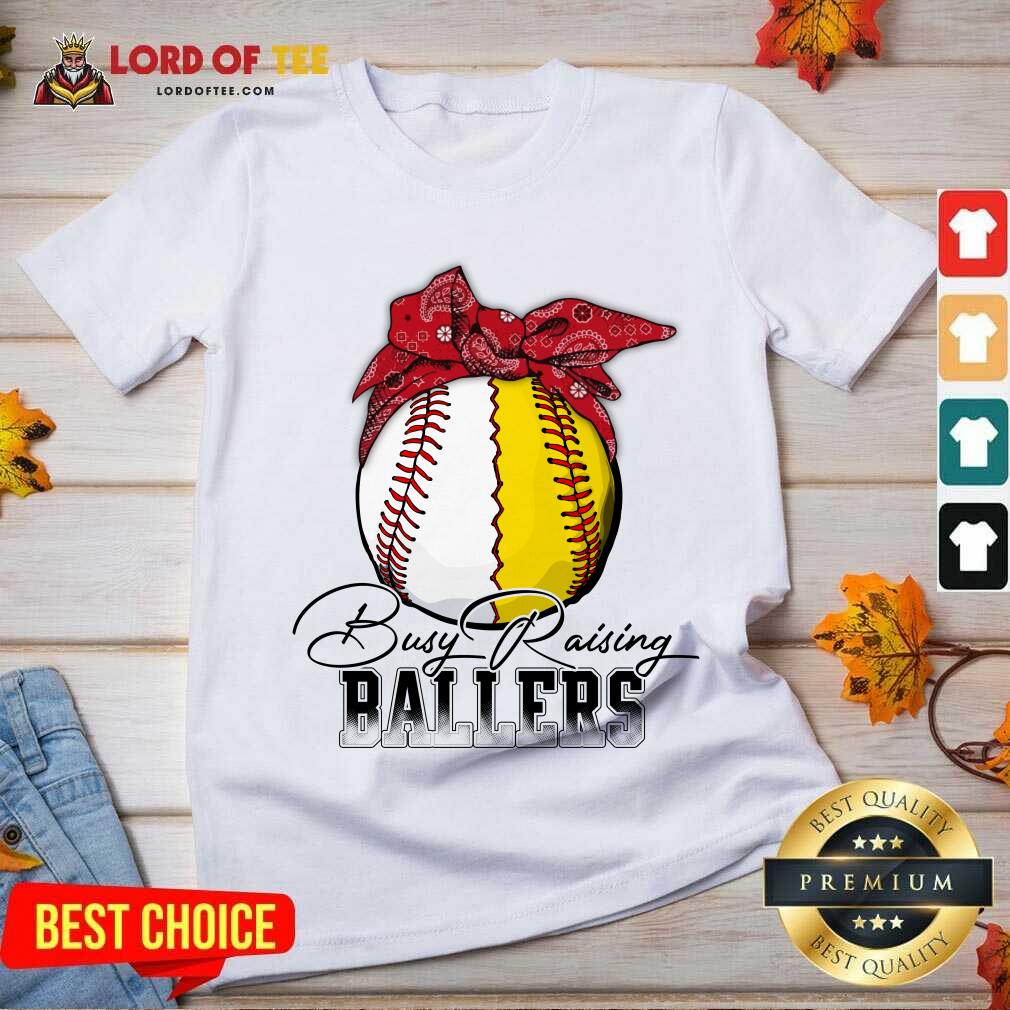 Hot Just A Mom Busy Raising 1478 Ballers Shirt