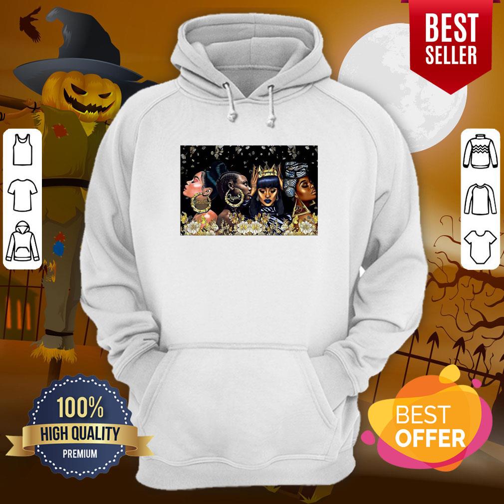 Hot l Beautiful Black Women Dope Poster Horizontal Shirt