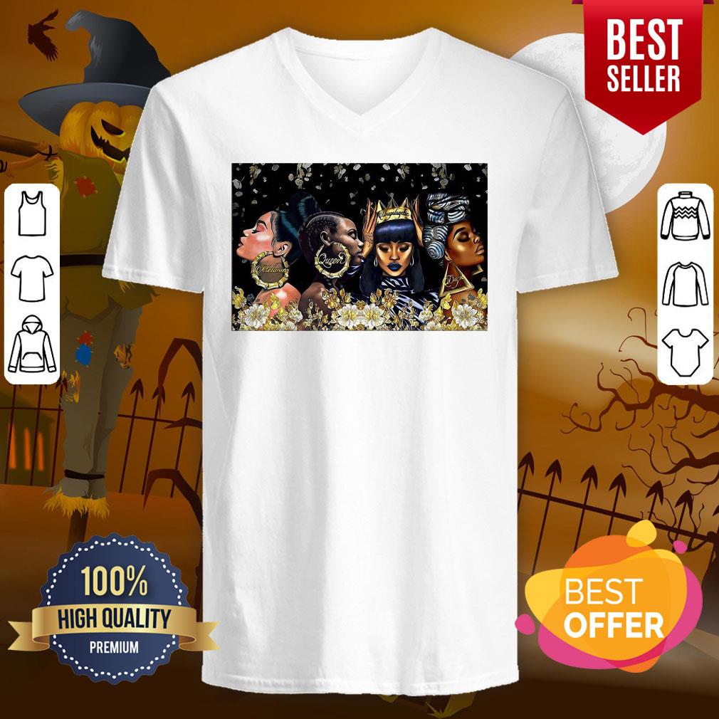 Hot l Beautiful Black Women Dope Poster Horizontal Shirt