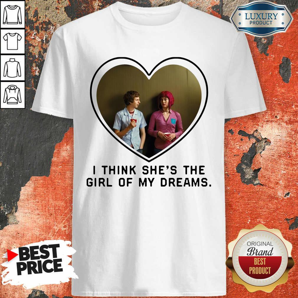 Hot Michael Cera And Mary Elizabeth I Think Shes The Girl Of My Dreams Shirt
