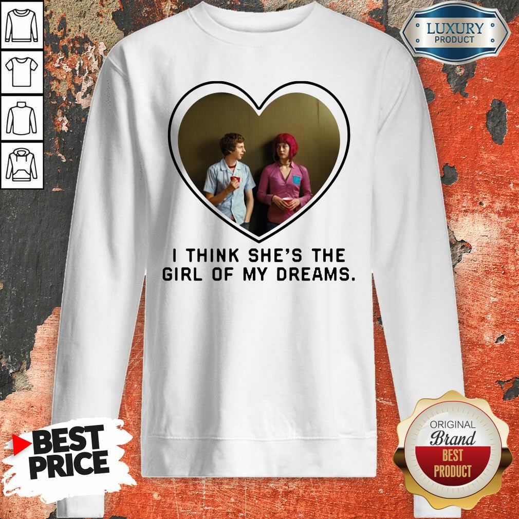 Hot Michael Cera And Mary Elizabeth I Think Shes The Girl Of My Dreams Shirt