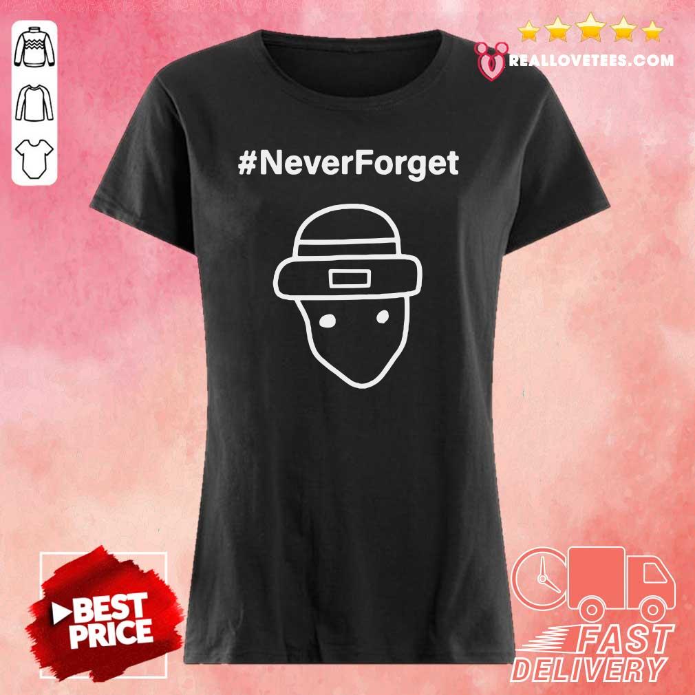 Hot Never Forget Leprechaun Flute Meme St. Patricks Pattys Day 2021 Shirt