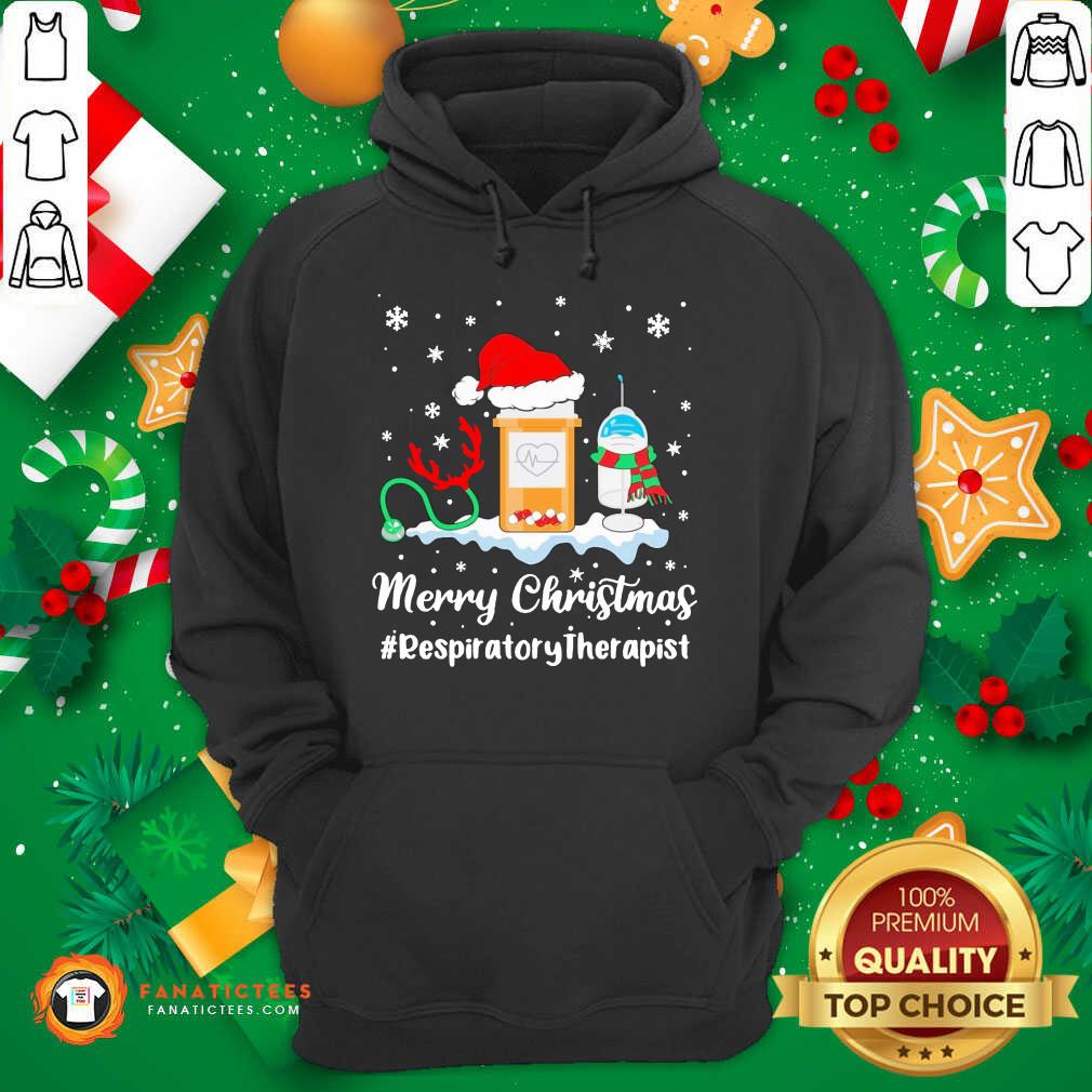 Hot Nurse Santa Vaccine Merry Christmas #Respiratory Therapist Shirt