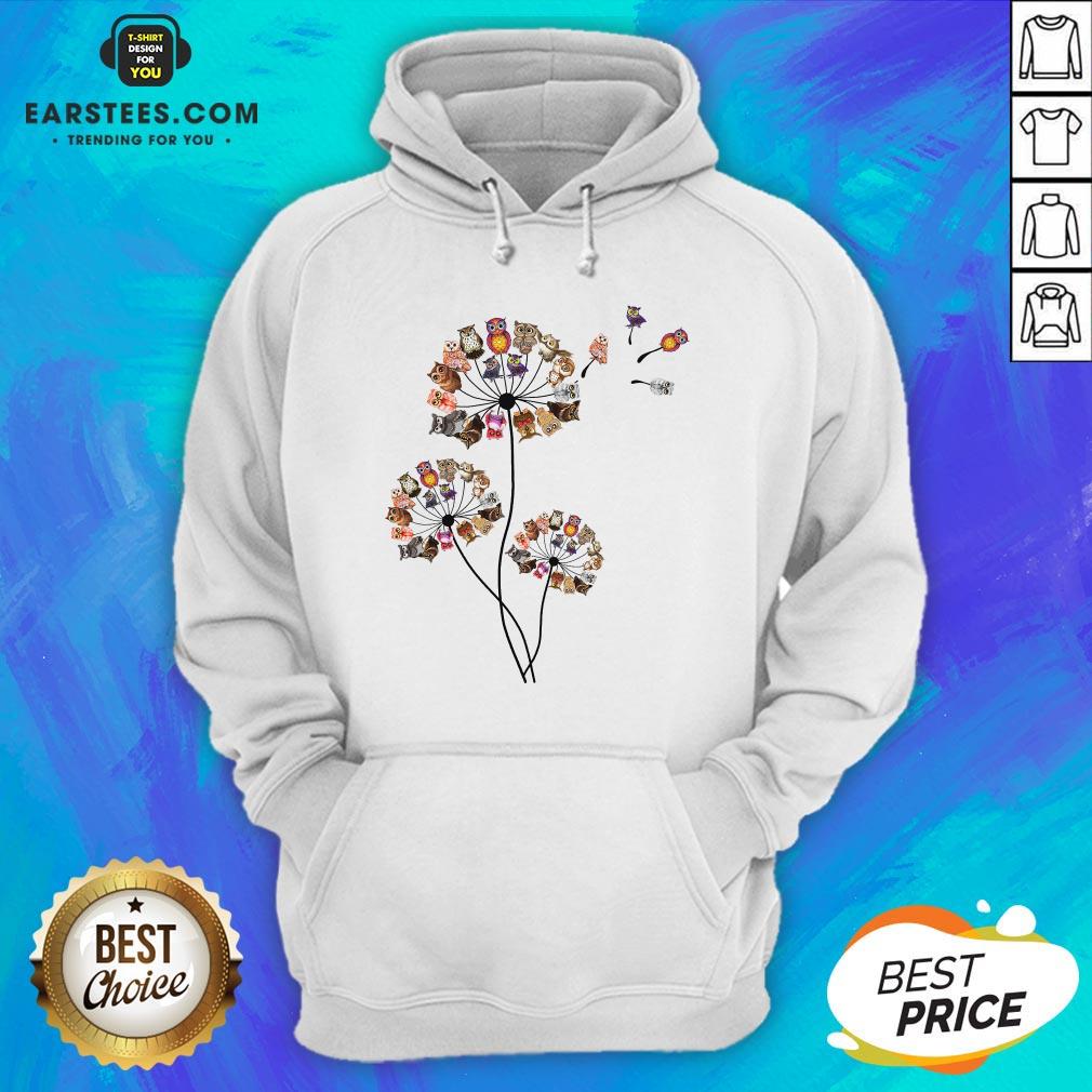 Hot Owl Dandelion Shirt